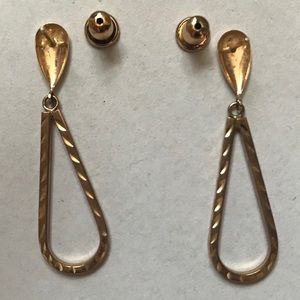 Jewelry - Gold Tear Drop Earrings Jewelry - Gold Tear Drop Earrings